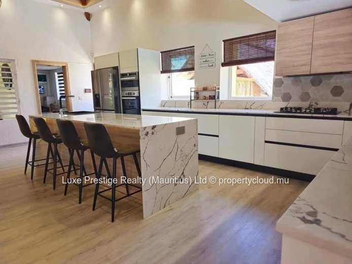 Fully Furnished 4-Bedroom Villa with Private Pool & Sea Access in East Mauritius