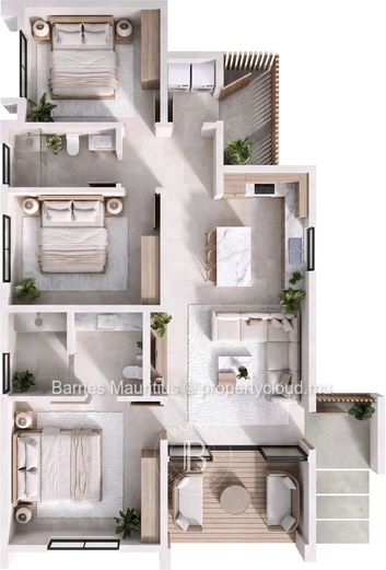 BEAU PLAN – OFF-PLAN – Apartment – 2 Bedrooms