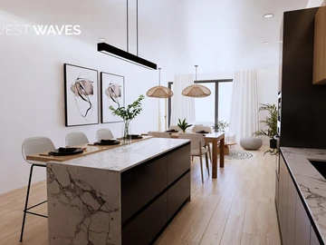 Appartement de 3 Chambres