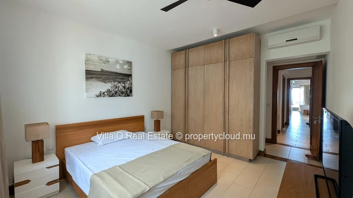 Breathtaking view from this beautiful apartment in a waterfront secure residence, with a lovely pool on the deck amid...