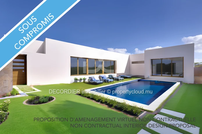 Single-storey villa – in a prestigious estate