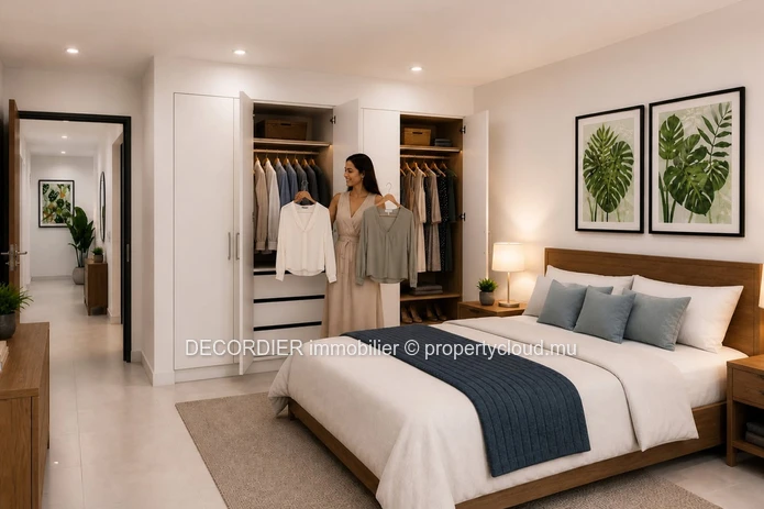 Appartement 3 Chambres – Vue Jardin