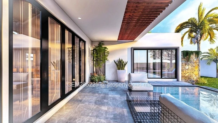 Luxurious Off-Plan Ground Floor Villa For Sale in Grand Baie