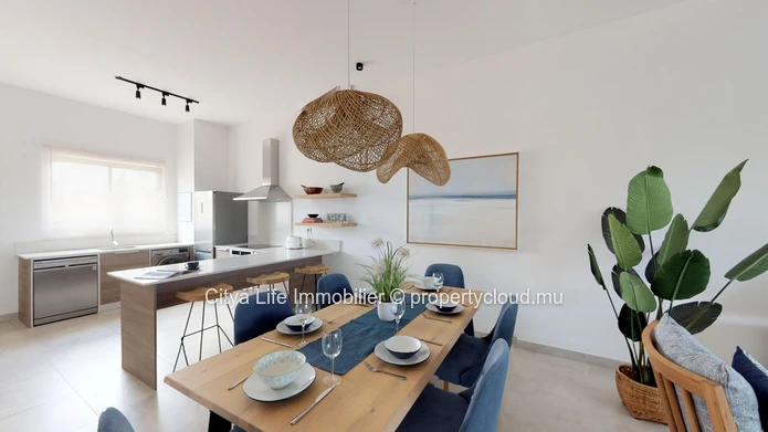 Vente appartement REZ+2 à Peréybère, 172m², 3 chambres, piscine commune, proche commodités, meublé, prix MUR.