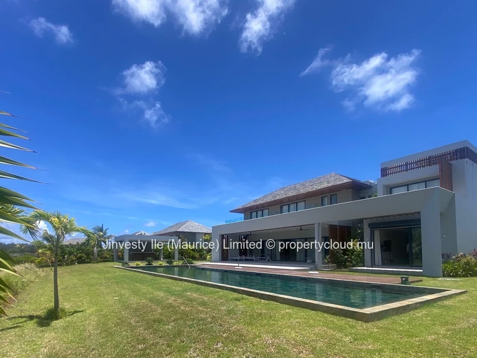 JINVESTY ILE MAURICE : Exclusivité villa de luxe Mont Choisy GOLF