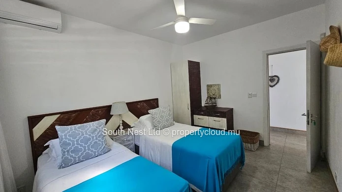 Appartement en bord de mer avec 2 chambres