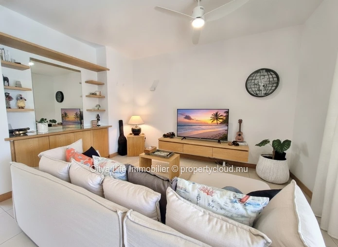 Duplex meublé de 3 chambres avec piscine privée à Beau Plan
