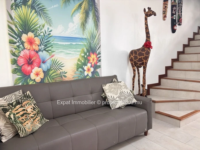 Charmant Duplex En Residence Securisee Avec Piscine & Tennis - Grand Baie