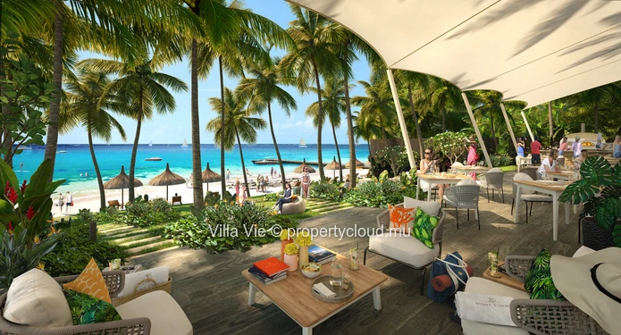 Mont Choisy - Beautiful 3 bedrooms apartment with common pool 