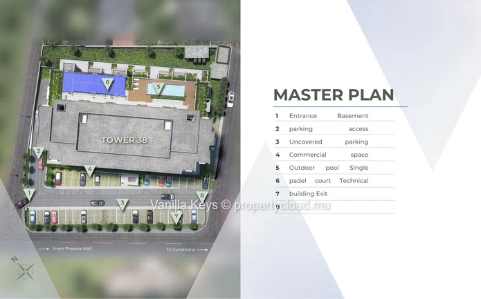 Projet d'appartement à vendre à Phoenix -Tower38