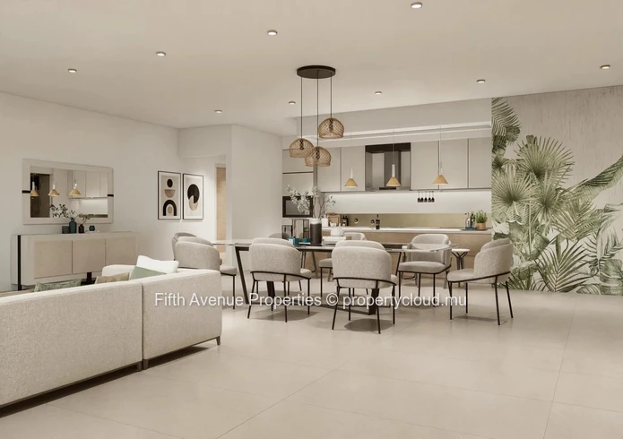 TAMARIN – OFF PLAN -  3-Bedroom Penthouse with Sea and Mountain Views