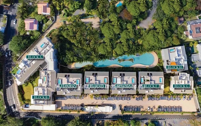 Exclusive penthouse close to Pereybère beach