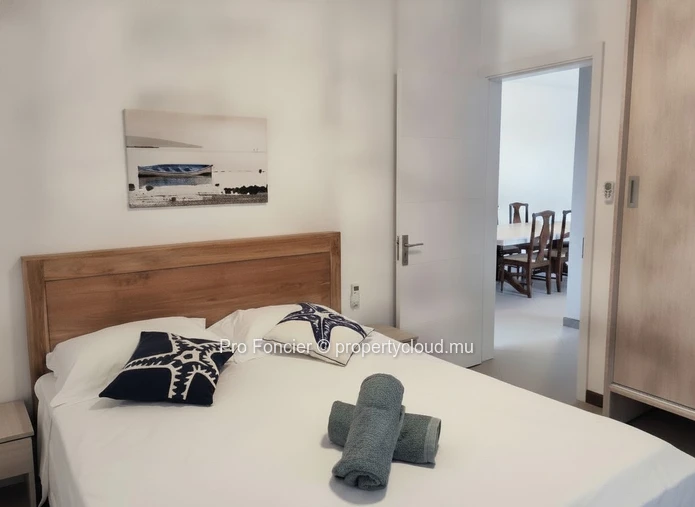 Appartement à louer à Flic-en-Flac – Rooftop avec vue sur mer
