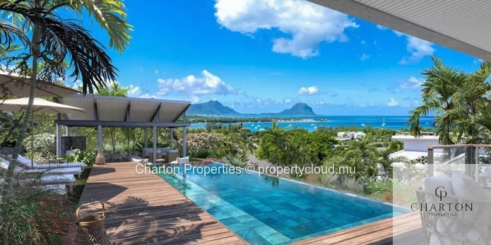 Villa de plain-pied 4 chambres - Une adresse d’exception face au morne