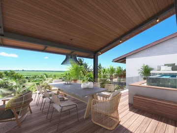 Penthouse de 3 Chambres