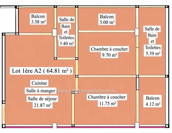 New Apartment For Sale In Flic en Flac