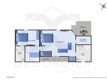 Maison de 3 Chambres