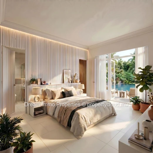 Beautiful Modern 3-Bedroom Villas Just 100 M From The Sea In Trou Aux Biches - Mauritius
