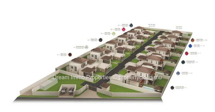 For Sale : Superb Villas Project Pds + Land Or Project Only In Grand Bay - Mauritius