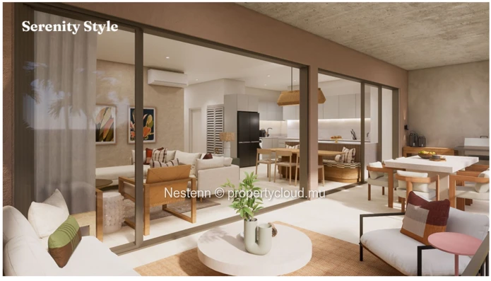 Modern duplex villa with 4 bedrooms