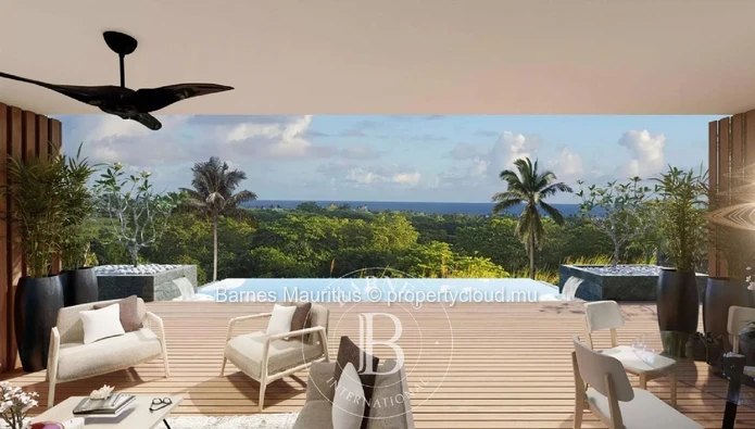 BEL OMBRE – Villa contemporaine neuve avec vue mer et golf – 4 chambres