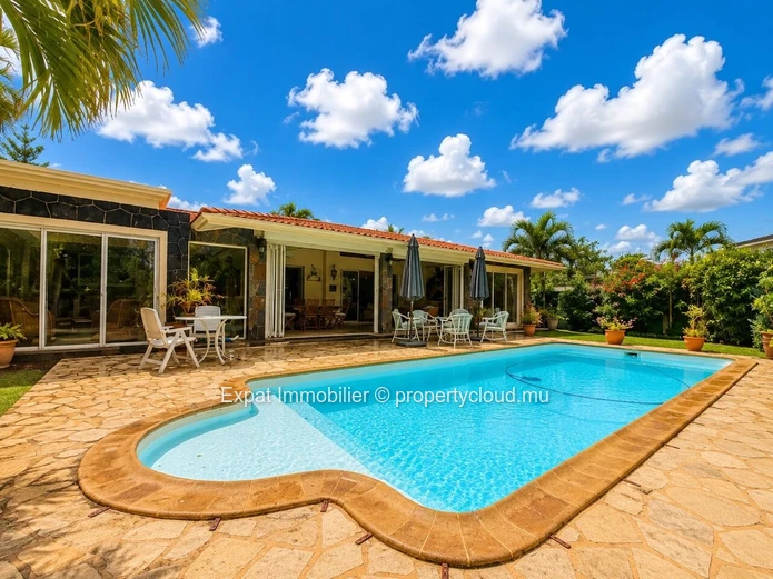3-Bedroom Villa or 2 Bedrooms + Office with Pool for Rent at Domaine des Multipliants, Black River