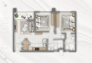 Modern 2-Bed Off-Plan Apt in Sodnac, Quatre-Bornes - Foreign Buyers OK