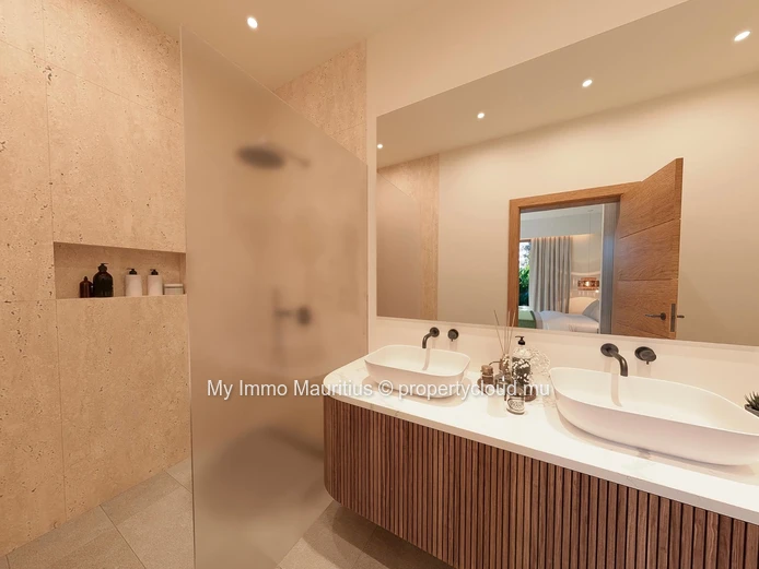 Villa Meréa – Dernières villas 2 chambres avec beach club à Pointe d’Esny Le Village
