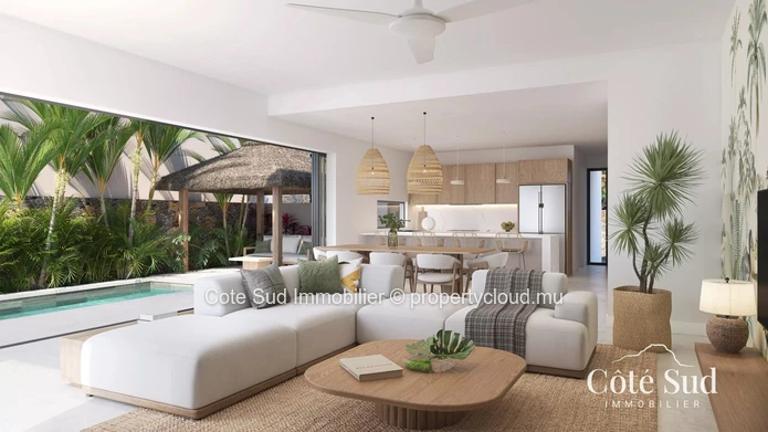 Contemporary villa with 4 bedrooms in Calodyne, Mauritius