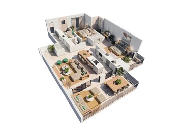 Appartement de 2 Chambres