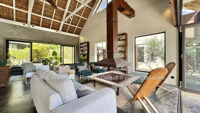 Authentic 4-Bedroom Villa for Rent in Black River with Private Pool and La Tourelle Mountain Views