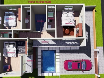 4 Bedroom House