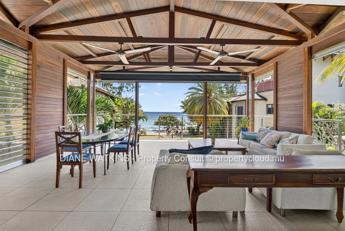 Beachfront Penthouse for Sale in Tamarin | 3 Bedrooms, Private Rooftop Terrace & Ocean Views