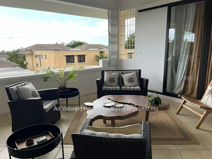 3-Bedroom Apartment for Rent in Rivière Noire with Pool