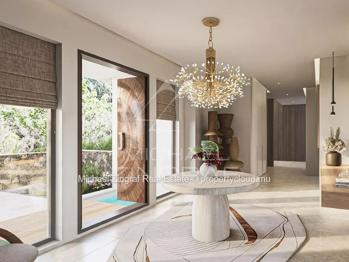 Villa d’Exception de 3 Chambres avec Vue sur l’Océan et les Montagnes