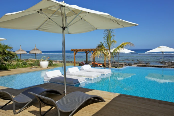 Beachfront 3-Bedroom Apartment with Lagoon Views – West Coast Mauritius