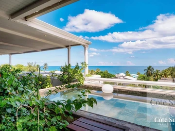 For sale 2/3 bedroom sea view penthouse in Tamarin