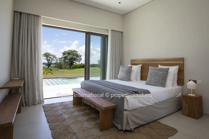 Contemporary 4 bedroom villa with golf view in Anahita, Mauritius