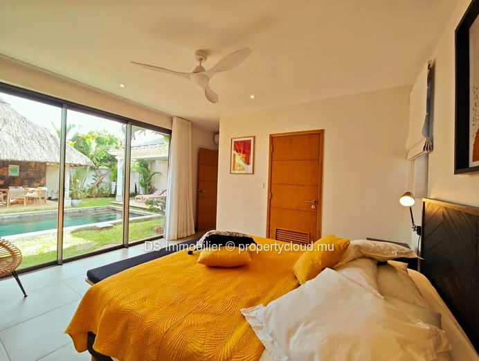 À Vendre – Villa De Plain-Pied Meublée - Résidence Sécurisée À Grand Baie