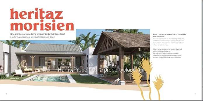 À Vendre – Programme neuf de 8 villas de prestige en phase 1 à  Mont Mascal / Cap Malheureux