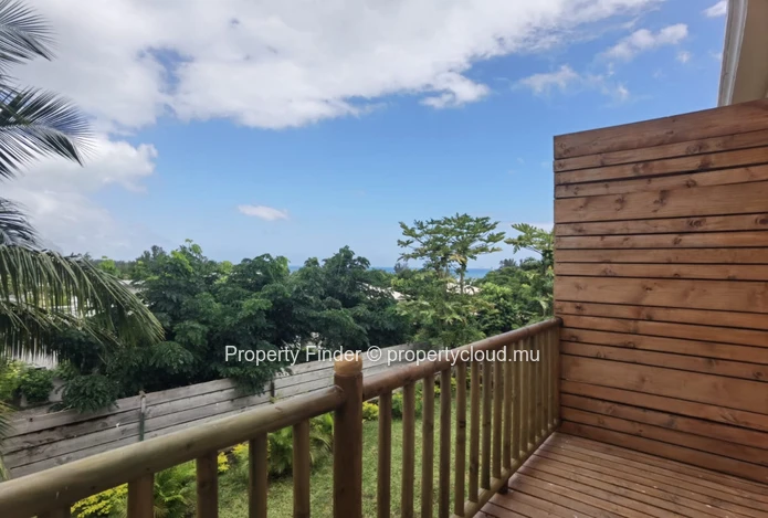 2 bedroom apartment with Views of Le Morne 