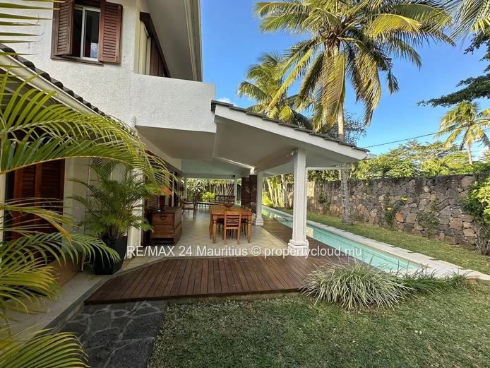 Freestanding Four-Bedroom Home in Pointe Aux Canonniers | Pool
