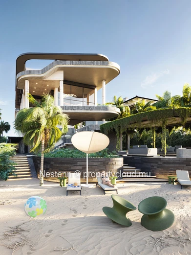 Appartement de luxe au 1er étage, en bord de mer