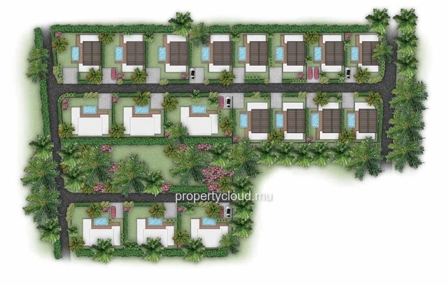 Villa neuve haut de gamme sur plan – Mont Mascal