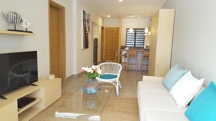 Mont Choisy- Appartement 1 ou 2 chambres avec vue sur le jardin