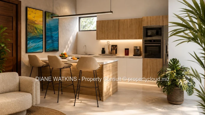 Luxury Beachfront Penthouse for Sale in Riambel, Mauritius