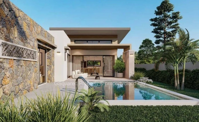 Off-plan : Villa 3 ch, piscine privée, complexe résidentiel Mont Mascal