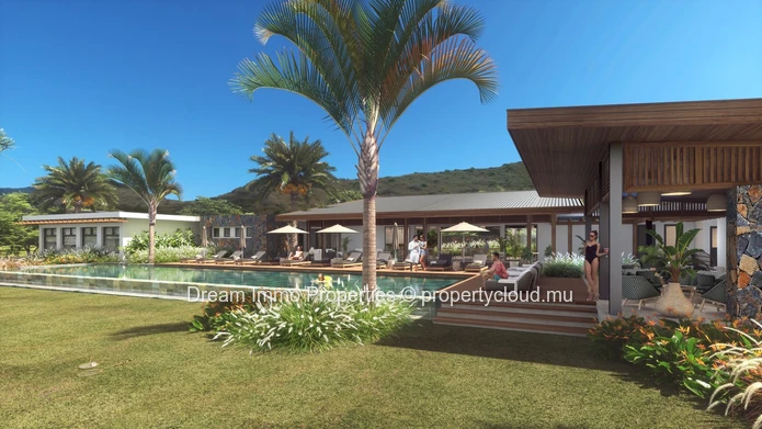 Grande Villa 4Ch Dans Un Resort Avec Sublime Vue Montagne A Tamarin - Ile Maurice