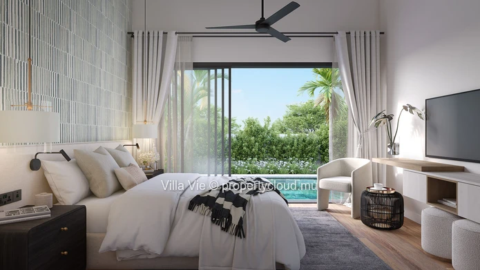Grand Baie - Coquette villa de plain-pied de 3 chambres