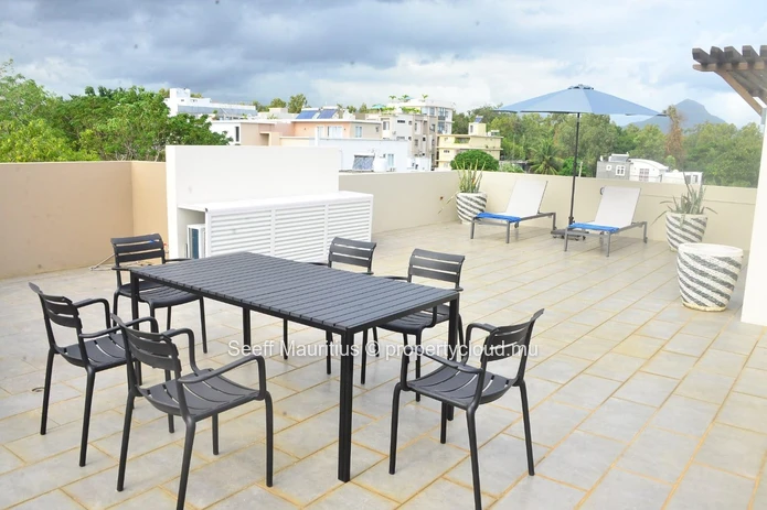 Mountain-View Rooftop Apartment